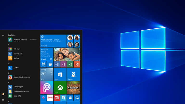 Windows 10 S Oberfläche