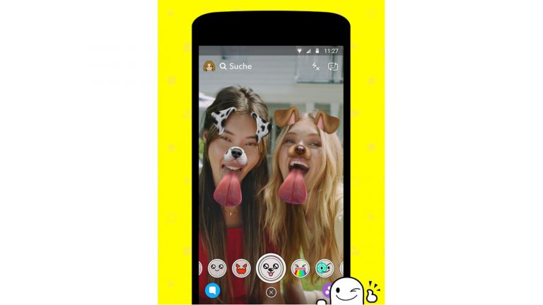 Snapchat Face Swap in Aktion