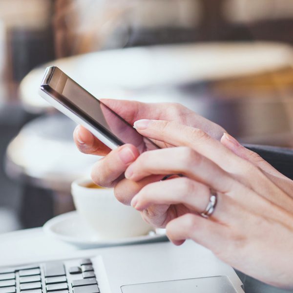 Bewerbung und Lebenslauf am Smartphone