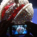 Smartphone fotografiert Krone