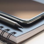 iPhone X mit Stift