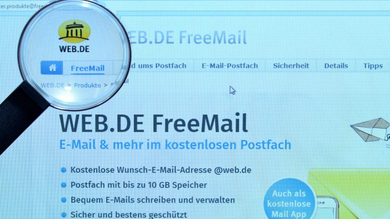 E-Mail-Programm Web.de