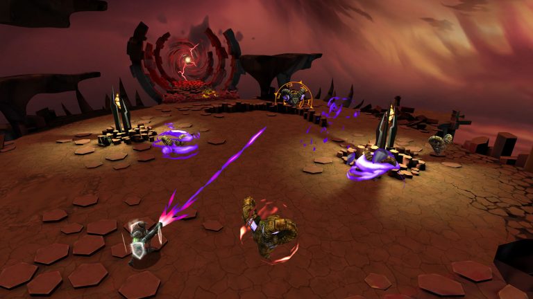 Screenshot des VR-Games Hunters Gate