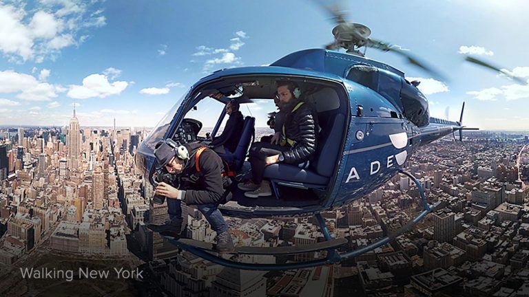 VR-Apps Android Within Hubschrauberflug über New York in Within