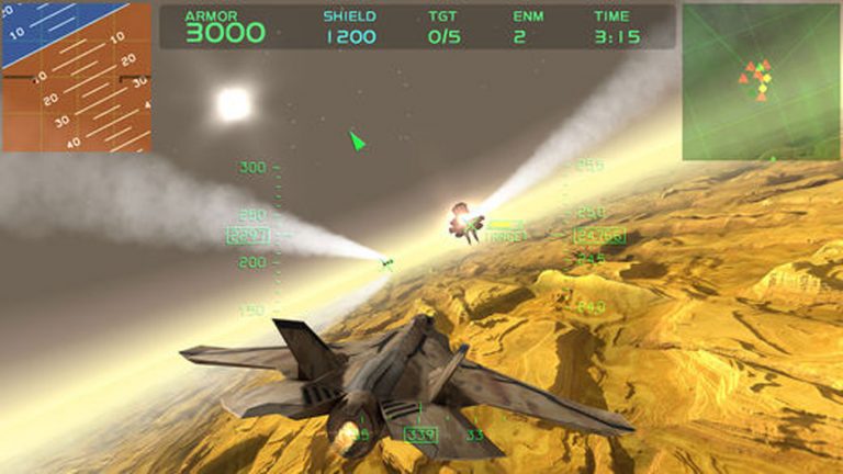 iOS-Screenshot von “Fractal Combat X”