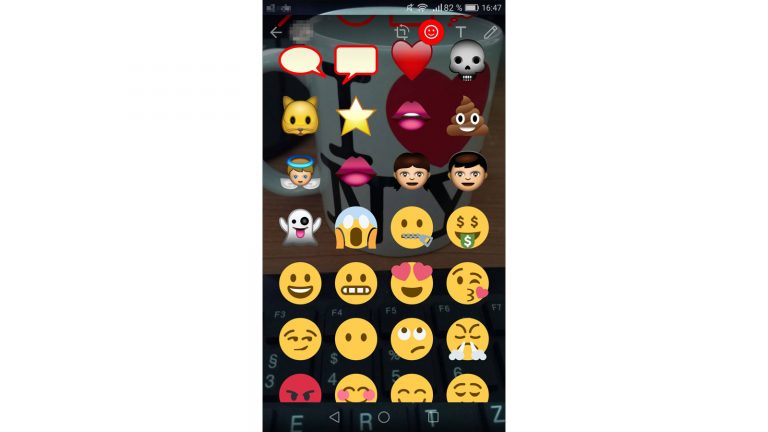Aus hunderten WhatsApp-Emojis das passende auswählen