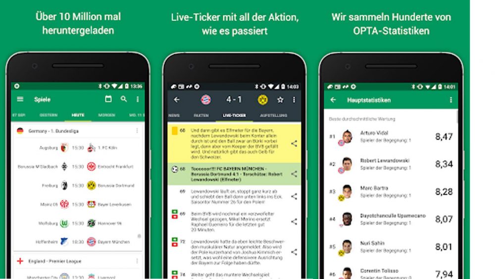 11 Fußball-Apps für iOS und Android | UPDATED