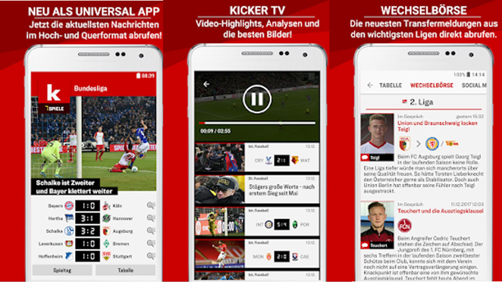 11 FußballApps für iOS und Android UPDATED