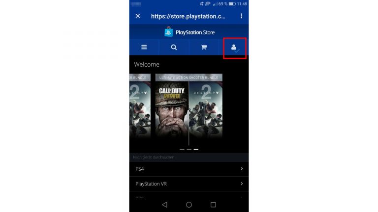 PlayStation Store in der PlayStation App