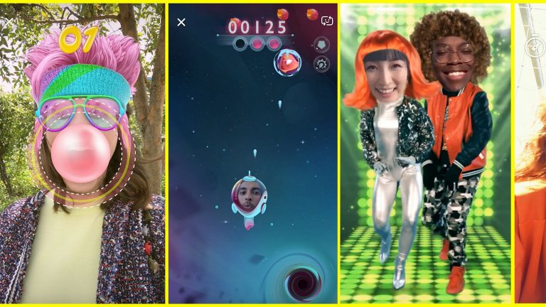Snapchat Snappables AR-Games