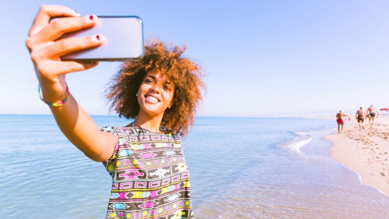 Instagram Live Stories Smartphone filmen Selfie
