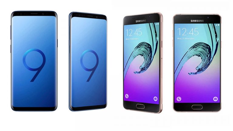 Samsung Galaxy S9 und Galaxy A5
