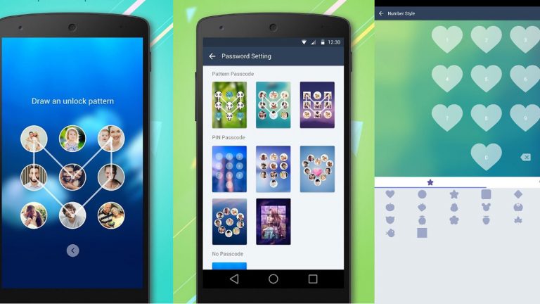 Sperrbildschirm App Solo Locker Solo Locker auf einem Smartphone