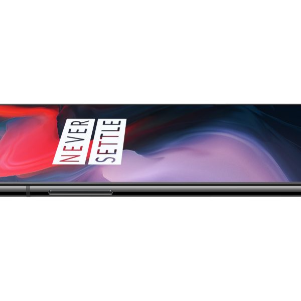 Das OnePlus 6 in Mirror Black