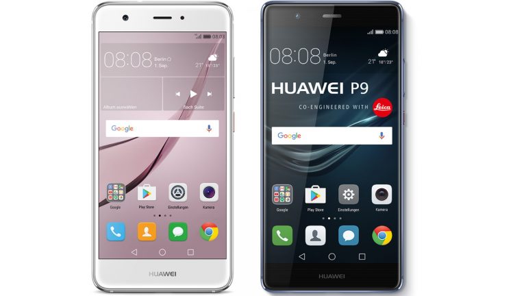 Huawei Nova und P9