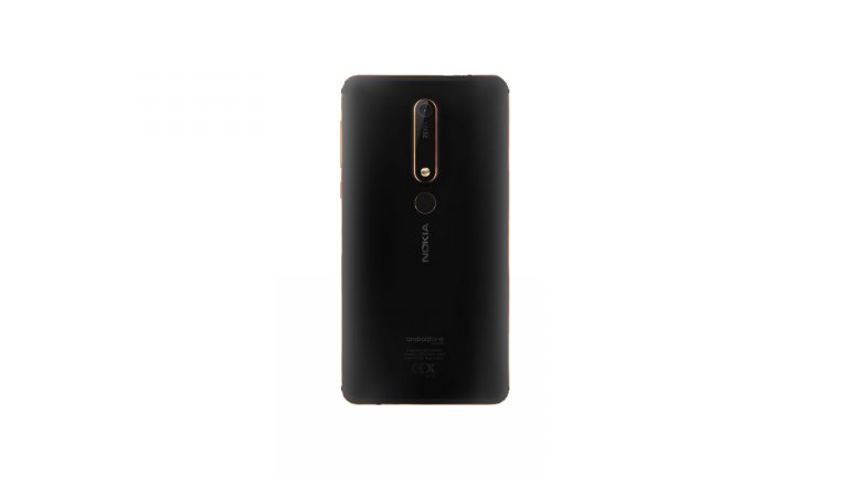Nokia 6 2018 R&uuml;ckseite mit Dualkamera