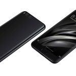 Xiamo Mi6 schwarz Vorne und Hinten