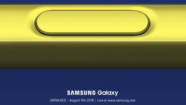 Galaxy Note9 Teaser Bild