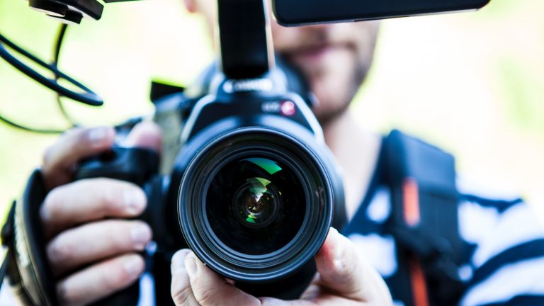 Videoaufnahme mit Kamera