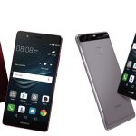 Huawei P9 in Rot und Silber