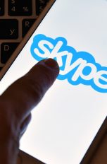 Telefonieren über Skype mit App auf Smartphone