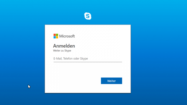Skype-Konto löschen ohne Microsoft-Konto