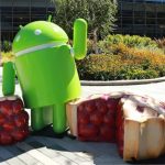 Android Pie Statue von Google