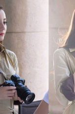 Werbung für Nikon spiegellose Vollformatkamera mit chinesischer Schauspielerin