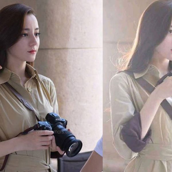 Werbung f&uuml;r Nikon spiegellose Vollformatkamera mit chinesischer Schauspielerin