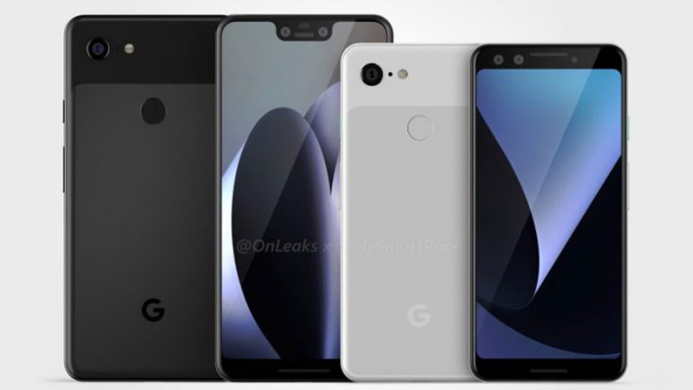 Google Pixel 3 Renderbilder