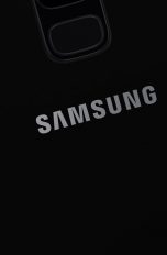 Samsung-Logo auf Smartphone