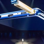 Szene aus der Pr&auml;sentation des Samsung Galaxy Note9