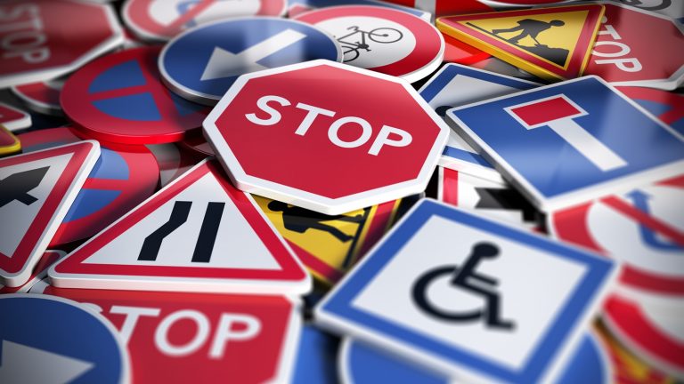 Verkehrszeichen mit App lernen