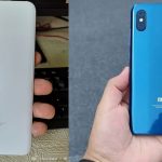 Xiaomi Mi8 x Leakbilder in wei&szlig; und azurblau