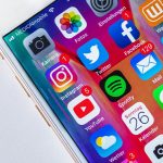 Smartphone mit Apps