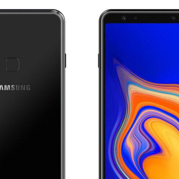Galaxy A9 Star Pro Konzeptbild zeigt R&uuml;ckseite mit vier Kameras