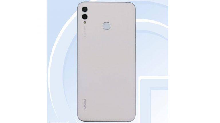TENAA-Bild von Smartphone mit weißer Rückseite