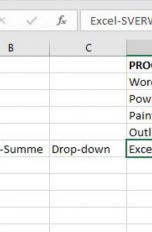 Excel SVERWEIS Anleitung Screenshot Excel SVERWEIS Anleitung Screenshot