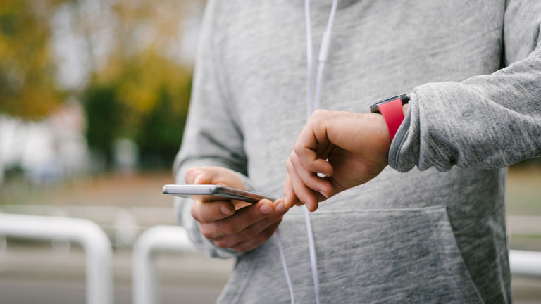 Eine Smartwatch von Misfit