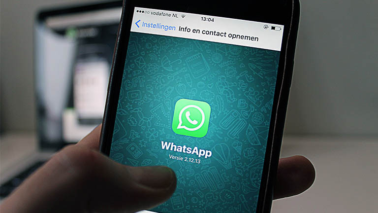 WhatsApp-Logo Smartphone