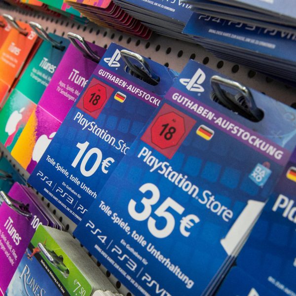 PlayStation-Guthaben mit Karte aufladen