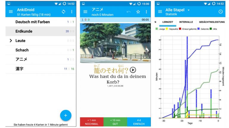 Vokabeltrainer Apps Anki Vokabeltrainer-App “Anki” hat 27 Sprachen an Bord
