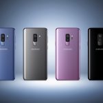 Samsung Galaxy S9 in vier Farben