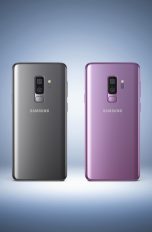 Samsung Galaxy S9 in vier Farben