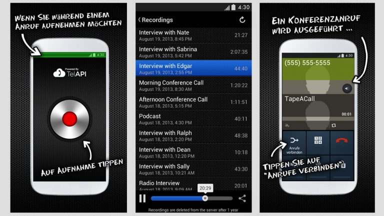 Diktiergerät-Apps für Android und iOS im Überblick | UPDATED