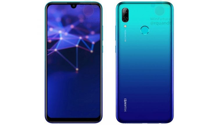 Renderbilder des Huawei P Smart (2019)