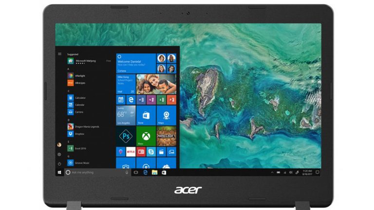 Acer-Laptop mit Windows 10