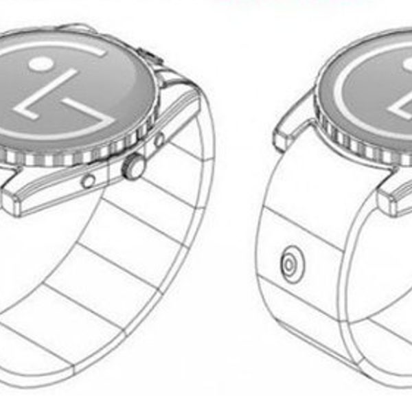 Skizze Patent LG Smartwatch mit Kamera