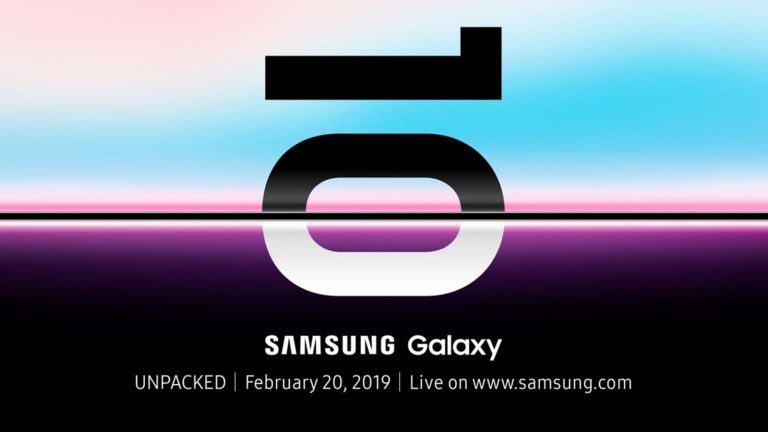Galaxy S10 Teaservideo