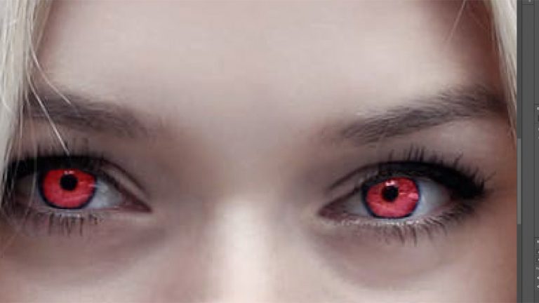 Photoshop: Augen färben mit Maske Maske benutzen, um bei Photoshop Augen zu färben